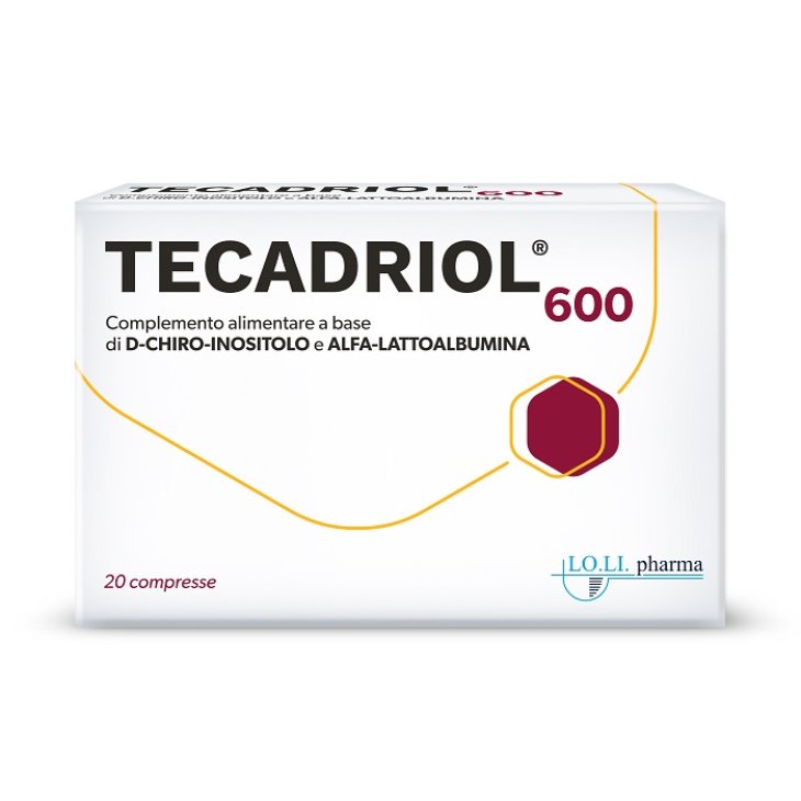 TECADRIOL 600 20CPR TECADRIOL 600 20CPR