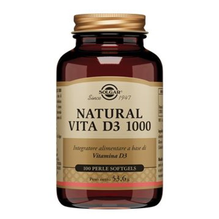 NATURAL VITA D3 1000 100PRL