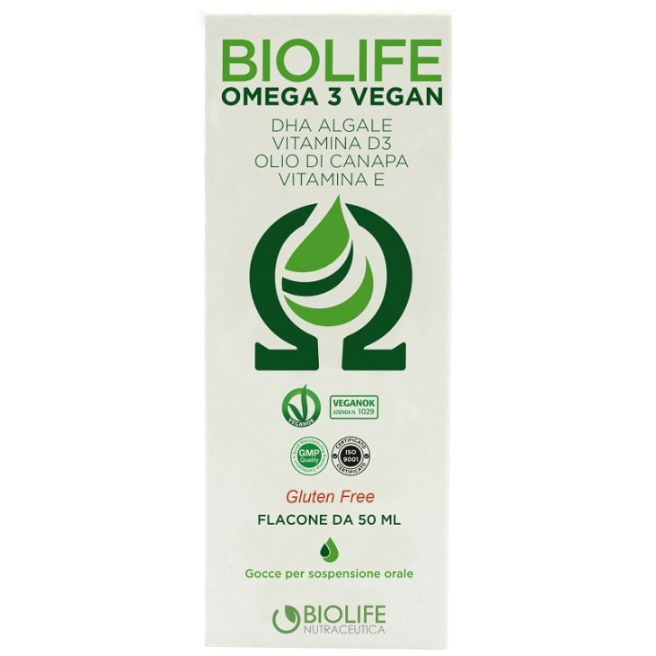 BIOLIFE OMEGA 3 VEGAN 50ML BIOLIFE OMEGA 3 VEGAN 50ML