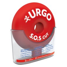 BENDA URGO SOS CUT 3X2,5CM BENDA URGO SOS CUT 3X2,5CM
