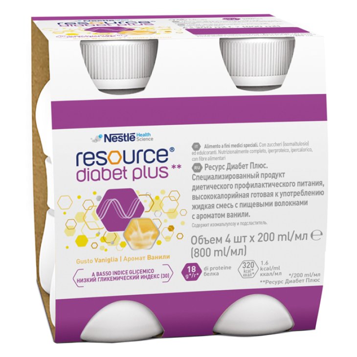 RESOURCE DIABET PLUS VANIGLIA RESOURCE DIABET PLUS VANIGLIA