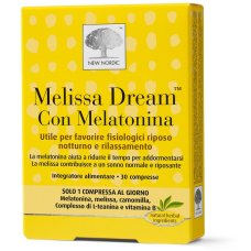 MELISSA DREAM MELATONINA 30CPR MELISSA DREAM MELATONINA 30CPR