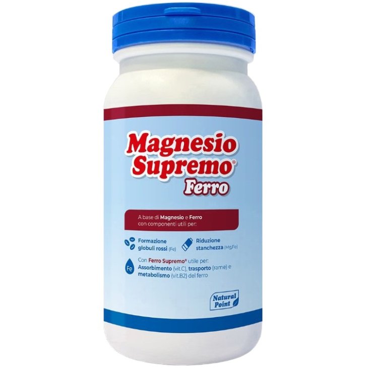 MAGNESIO SUPREMO FERRO 150G MAGNESIO SUPREMO FERRO 150G