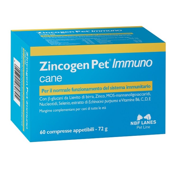 ZINCOGEN PET IMMUNO 60 CPR ZINCOGEN PET IMMUNO 60 CPR
