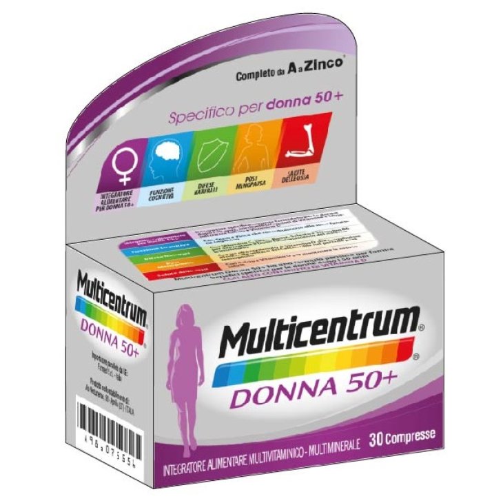 MULTICENTRUM DONNA 50+ 30CPR MULTICENTRUM DONNA 50+ 30CPR