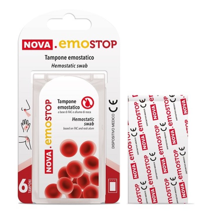 NOVA EMOSTOP TAMPONE EMOSTATIC NOVA EMOSTOP TAMPONE EMOSTATIC