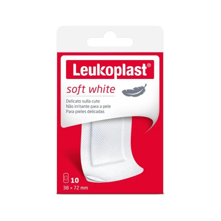 Leukoplast Soft White72x38 10p Leukoplast Soft White72x38 10p
