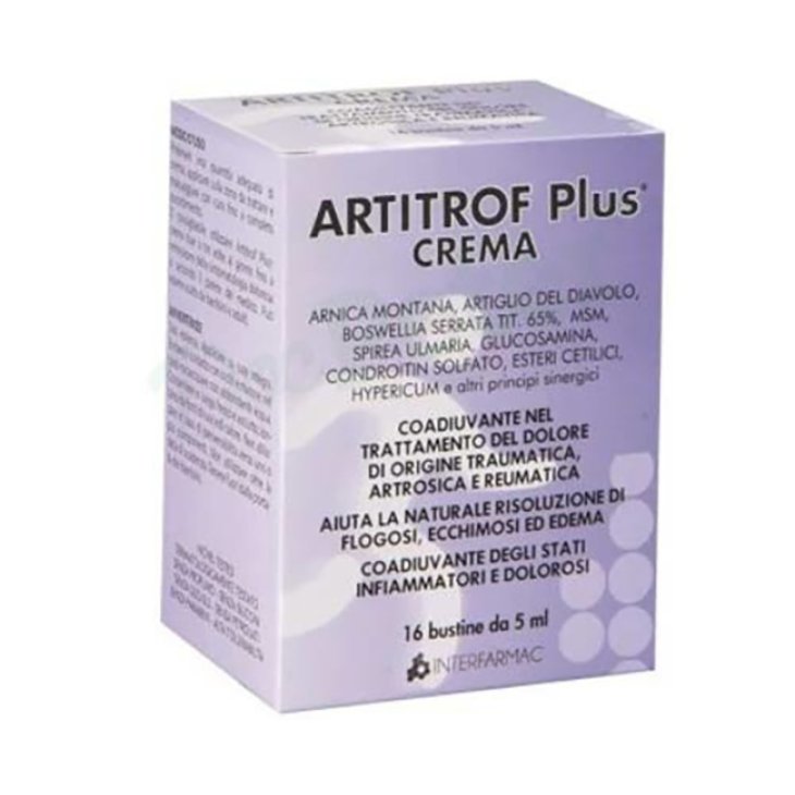 ARTITROF PLUS CREMA 16BUST 5ML ARTITROF PLUS CREMA 16BUST 5ML