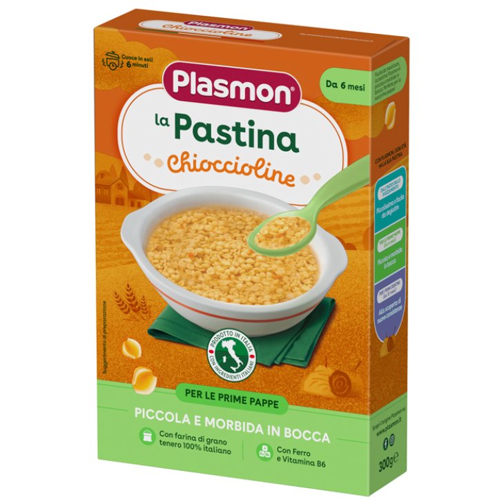 PLASMON PASTA CHIOCCIOLINE300G PLASMON PASTA CHIOCCIOLINE300G