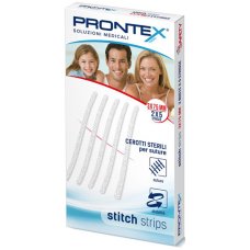 PRONTEX STITCH STRIPS 3X75 10P PRONTEX STITCH STRIPS 3X75 10P