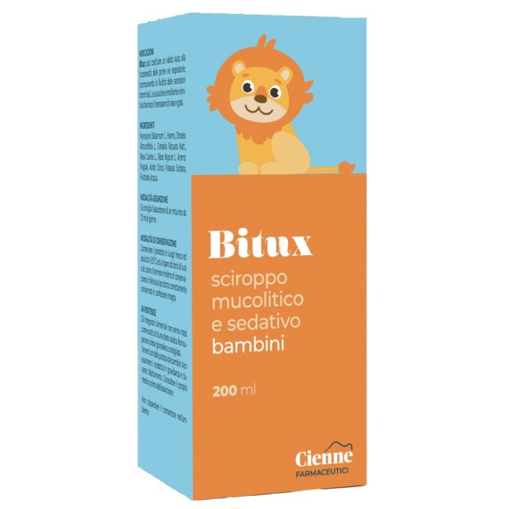 BITUX SCIROPPO BAMBINI 200ML BITUX SCIROPPO BAMBINI 200ML