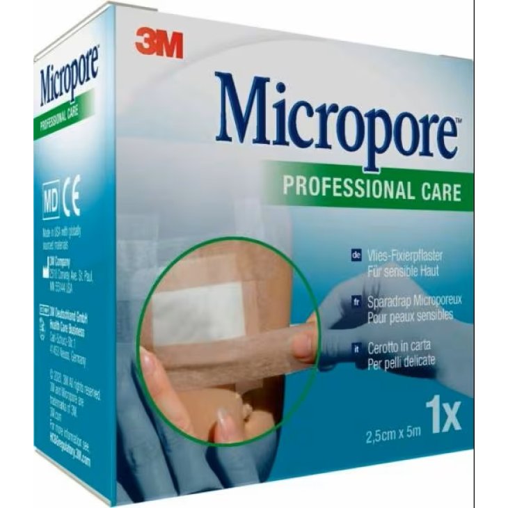 3M MICROPORE SURG T TA M5X25MM 3M MICROPORE SURG T TA M5X25MM