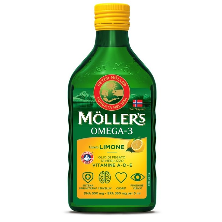 MOLLER'S OMEGA 3 OLIO LIM250ML