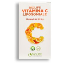 BIOLIFE VITAMINA C LIPOS 30CPS BIOLIFE VITAMINA C LIPOS 30CPS