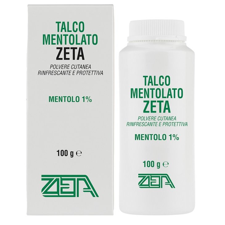 Talco Mentolato Zeta 100g