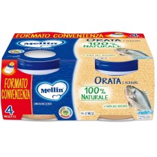 Mellin Omog Orata 4x80g