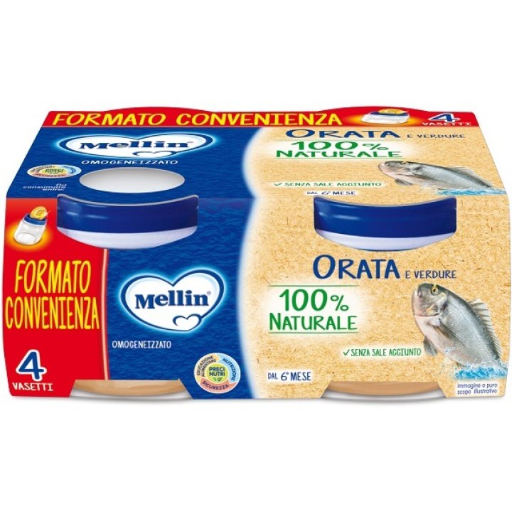 Mellin Omog Orata 4x80g Mellin Omog Orata 4x80g