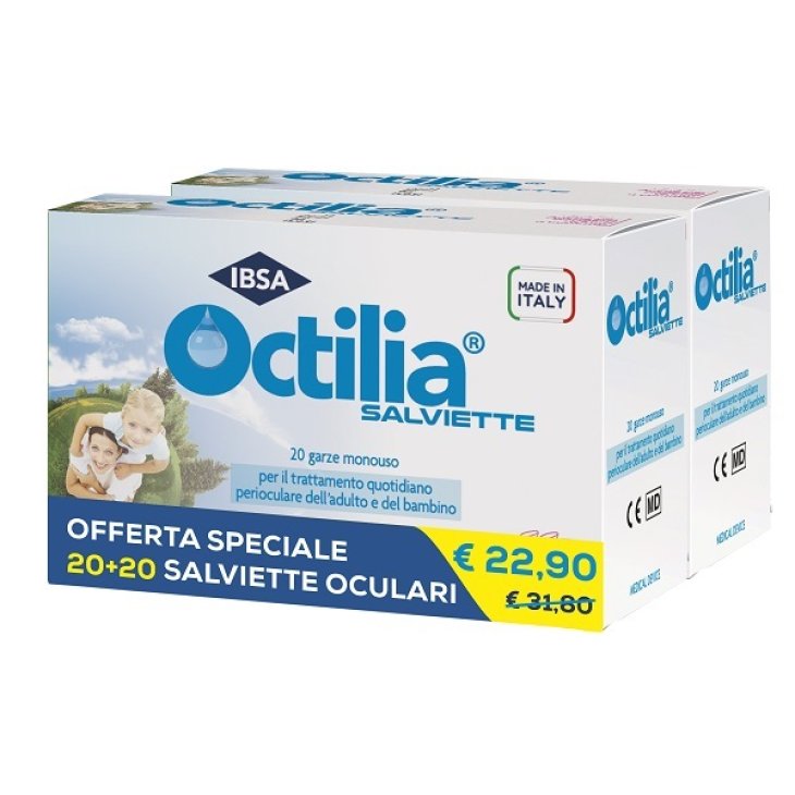 OCTILIA SALVIETTE BIPACK 20+20