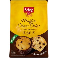 Schar Muffin Choco Chip 225g Schar Muffin Choco Chip 225g