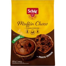 SCHAR MUFFIN CHOCO 225G SCHAR MUFFIN CHOCO 225G