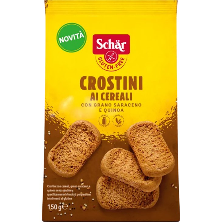 SCHAR CROSTINI AI CEREALI 150G SCHAR CROSTINI AI CEREALI 150G