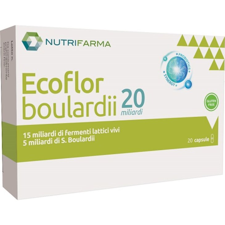 ECOFLOR BOULARDII 20MLD 20CPS ECOFLOR BOULARDII 20MLD 20CPS