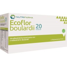 ECOFLOR BOULARDII 20MLD 10FL ECOFLOR BOULARDII 20MLD 10FL
