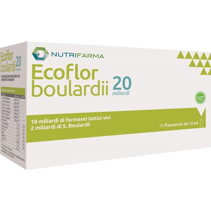 ECOFLOR BOULARDII 20MLD 10FL ECOFLOR BOULARDII 20MLD 10FL