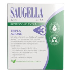 SAUGELLA ACTI3 SALVIETTINE 10P