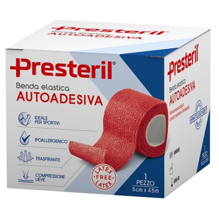 Presteril Benda El 5x450 Rosso