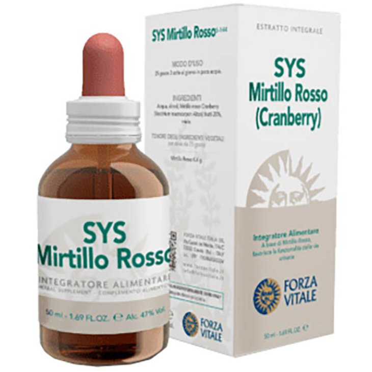 SYS MIRTILLO ROSSO GOCCE 50ML SYS MIRTILLO ROSSO GOCCE 50ML