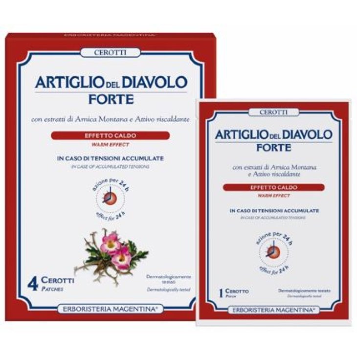 ARTIGLIO FORTE CEROTTI 4PZ ARTIGLIO FORTE CEROTTI 4PZ