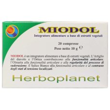 MIODOL 20CPR BLISTER 10G MIODOL 20CPR BLISTER 10G