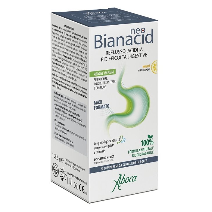 NEOBIANACID 70CPR LIMONE NEOBIANACID 70CPR LIMONE