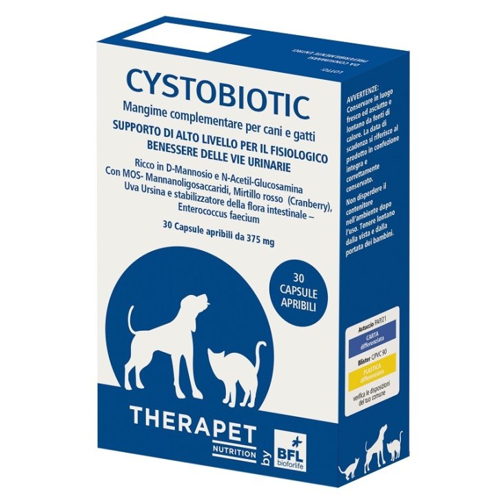 CYSTOBIOTIC THERAPET 30 CPS CYSTOBIOTIC THERAPET 30 CPS
