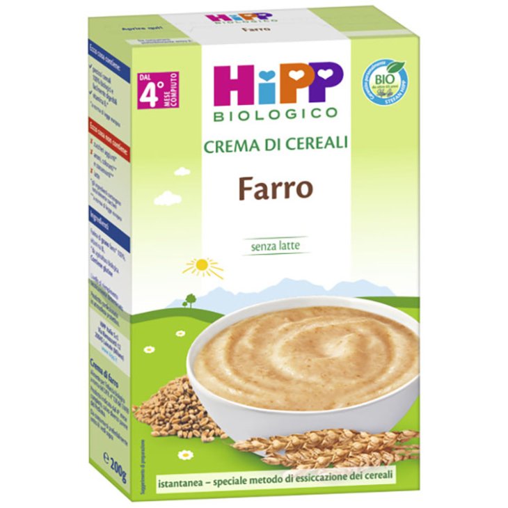 HIPP BIO CREMA CEREALI FARRO