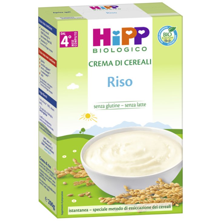 HIPP BIO CREMA CEREALI RISO