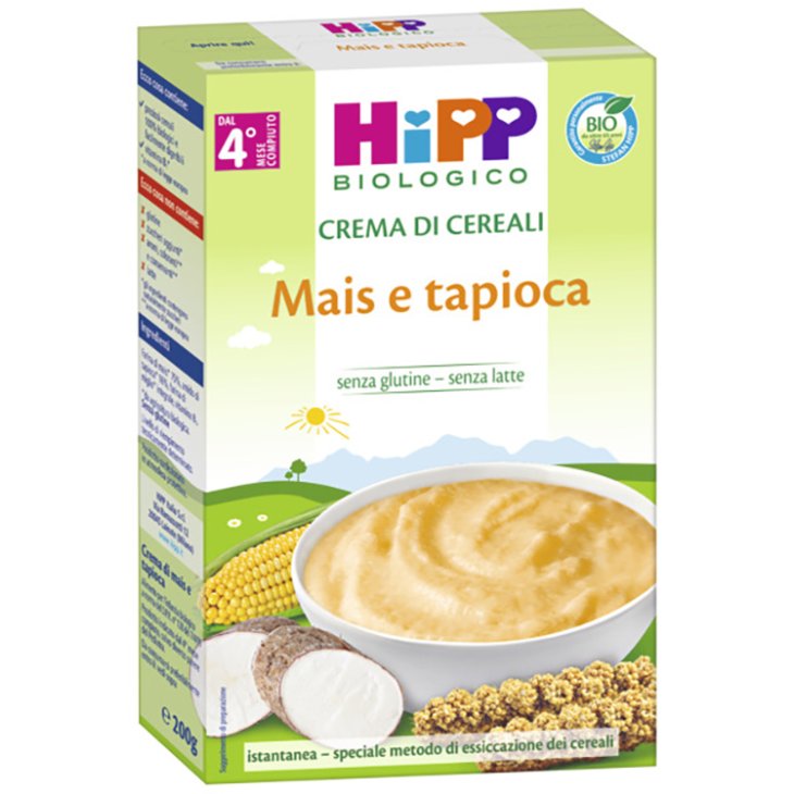 HIPP BIO CREMA CRL MAIS/TA200G