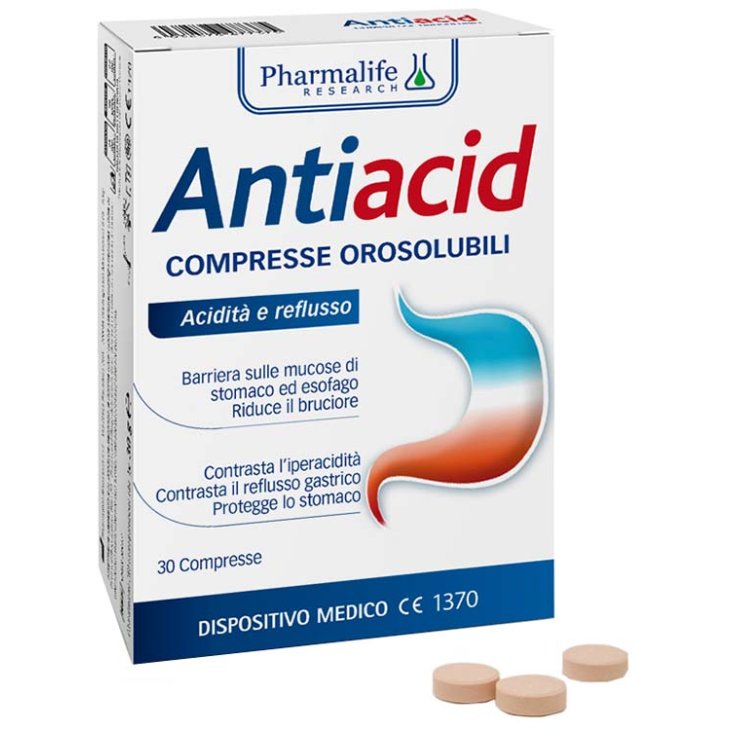 ANTIACID 30CPR OROSOLUBILI ANTIACID 30CPR OROSOLUBILI