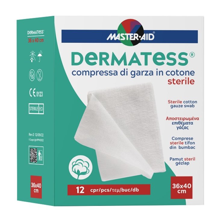 DERMATESS COT GARZA 36X40 12PZ