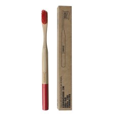 SPAZZOLINO BAMBOO MEDIUM ROSSO