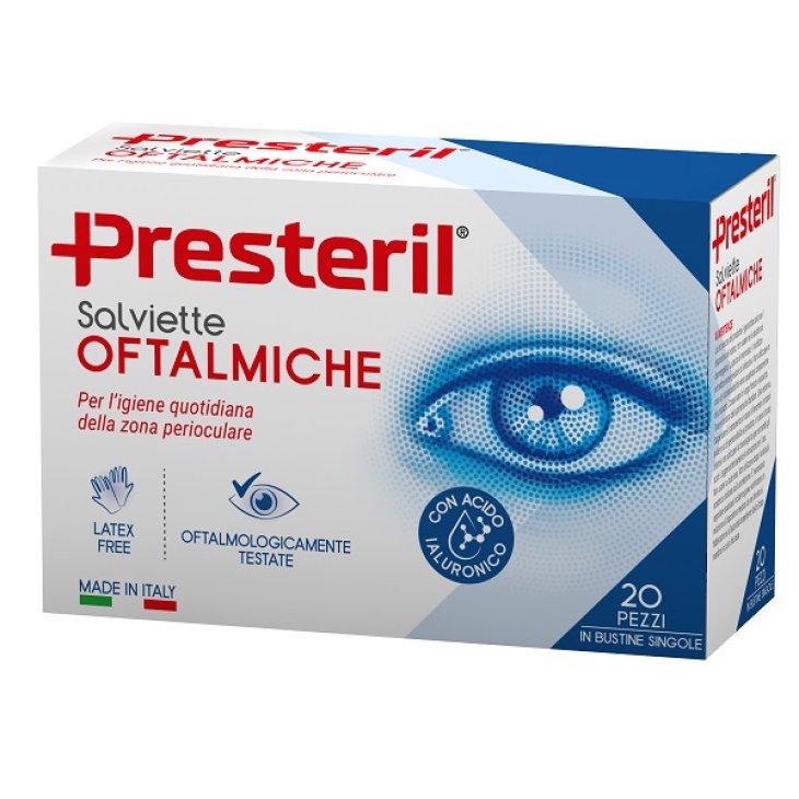 PRESTERIL SALVIETTE OFT 20PZ PRESTERIL SALVIETTE OFT 20PZ