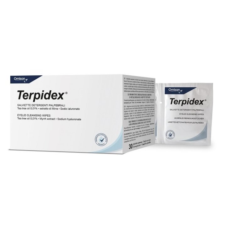 TERPIDEX SALVIETTE DET PALPEBR