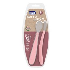 CH CUCCHIAIO SIL DOPP ROSA 6M
