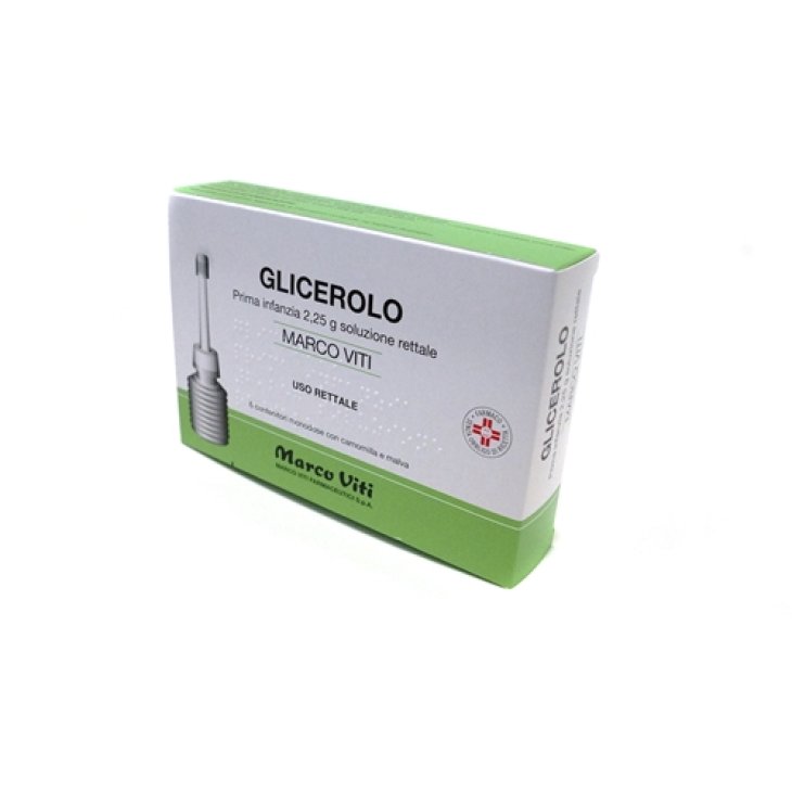 Glicerolo Mv*6monodosi 2,25g Glicerolo Mv*6monodosi 2,25g