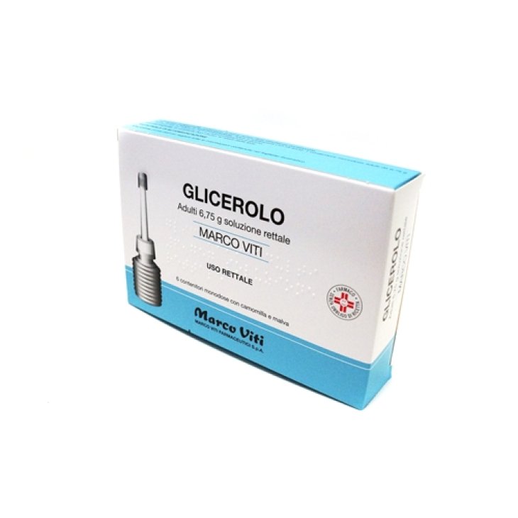 Glicerolo Mv*6monodosi 6,75g Glicerolo Mv*6monodosi 6,75g