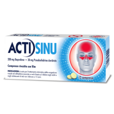 Actisinu*12cpr 200mg+30mg Actisinu*12cpr 200mg+30mg