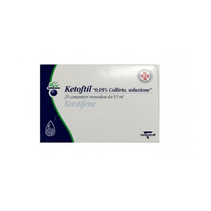 Ketoftil*coll25fl0,5ml0,5mg/ml Ketoftil*coll25fl0,5ml0,5mg/ml