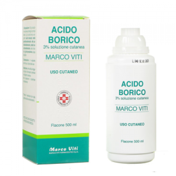 Acido Borico Mv*3% 500ml Acido Borico Mv*3% 500ml