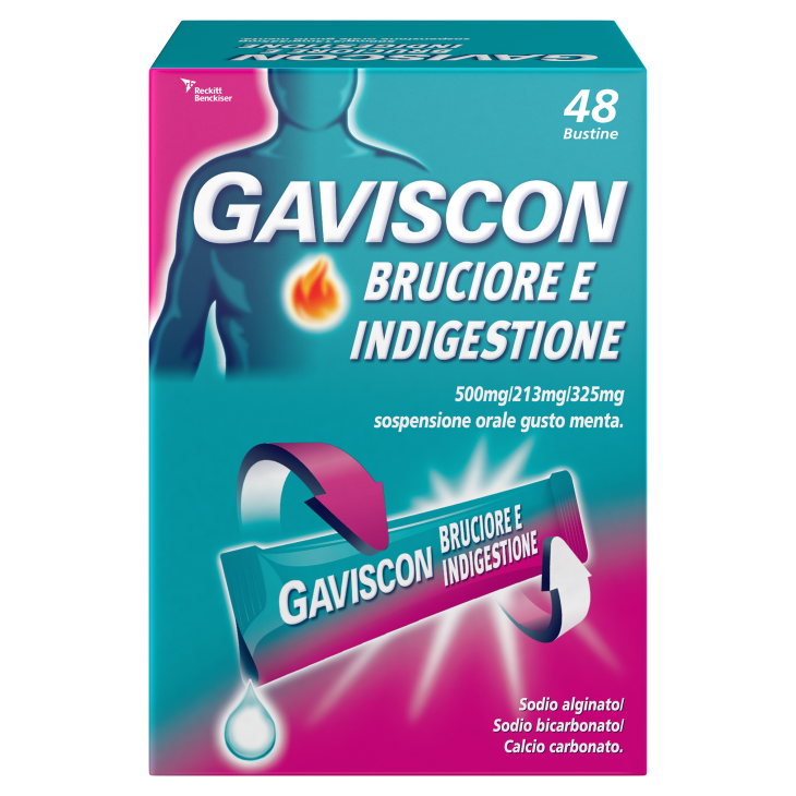 Gaviscon Bruciore E Indig*48bs